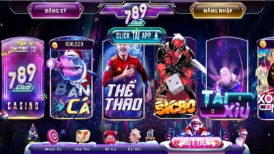 789CLUB - Nhà cái cá cược với giao diện game bắt mắt, hiện đại